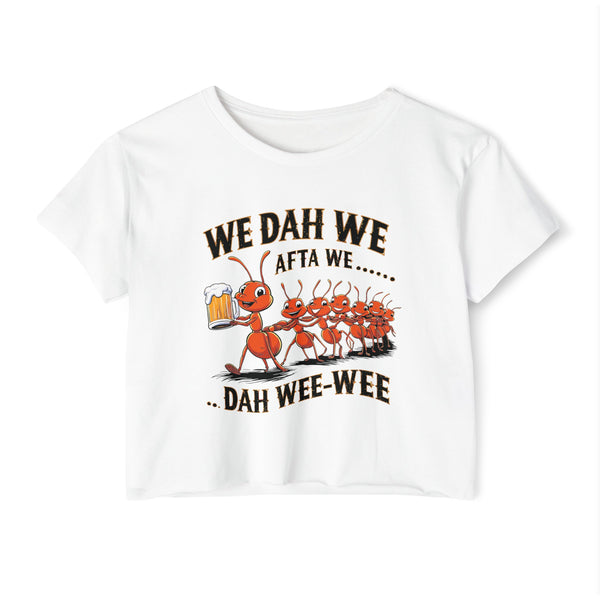 We Dah We - Women's Festival Crop Top T-Shirt