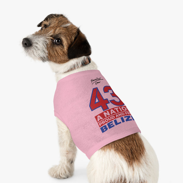 43 Proud and Free - Pet Tank Top