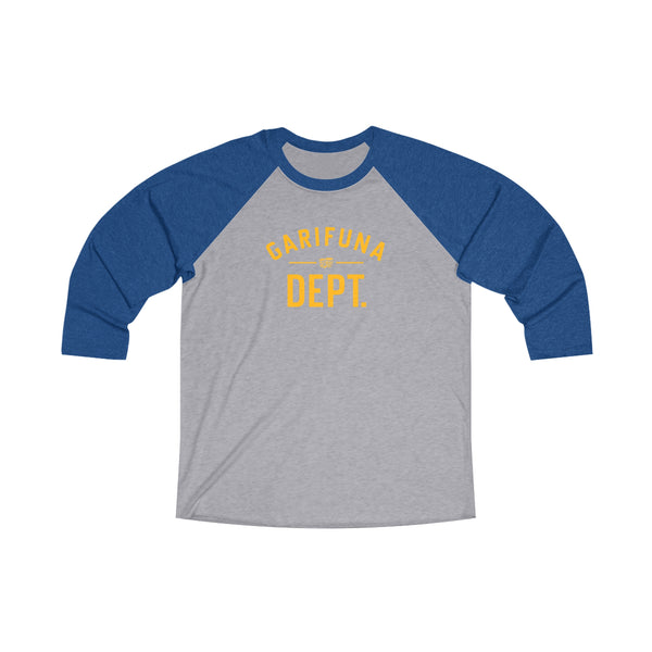 Garifuna Dept - Unisex Tri-Blend 3\4 Raglan Tee