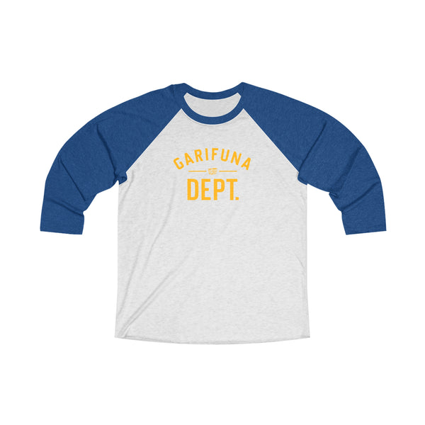 Garifuna Dept - Unisex Tri-Blend 3\4 Raglan Tee