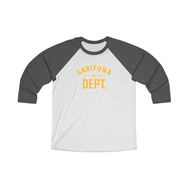 Garifuna Dept - Unisex Tri-Blend 3\4 Raglan Tee