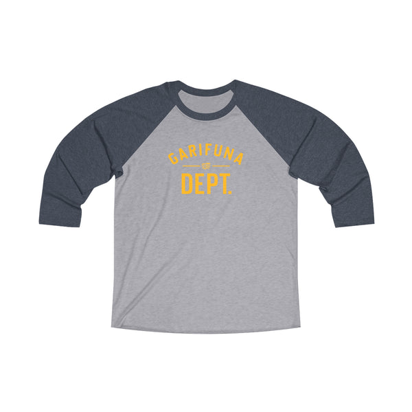 Garifuna Dept - Unisex Tri-Blend 3\4 Raglan Tee
