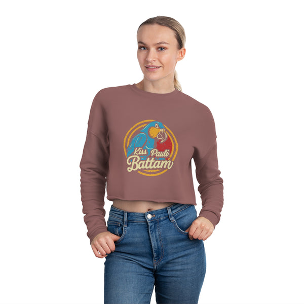 Kiss Pauli - Women's Cropped Sweatshirt