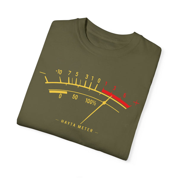 Hayta Meter - Unisex Garment-Dyed T-shirt