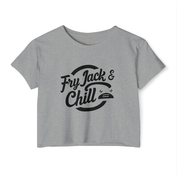 Jack and Chill - Women's Festival Crop Top T-Shirt