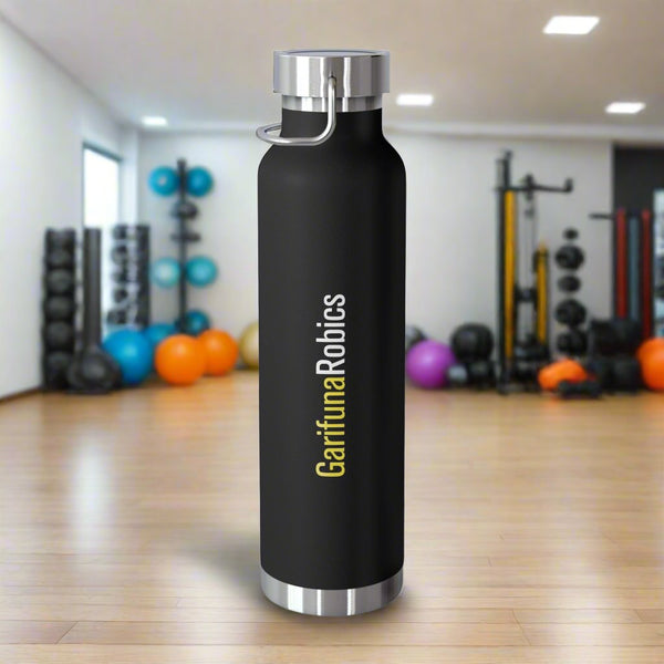 GarifunaRobics - Copper Vacuum Insulated Bottle, 22oz