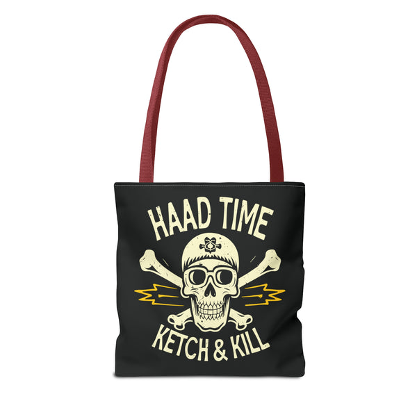 Haad Time - Black Tote Bag