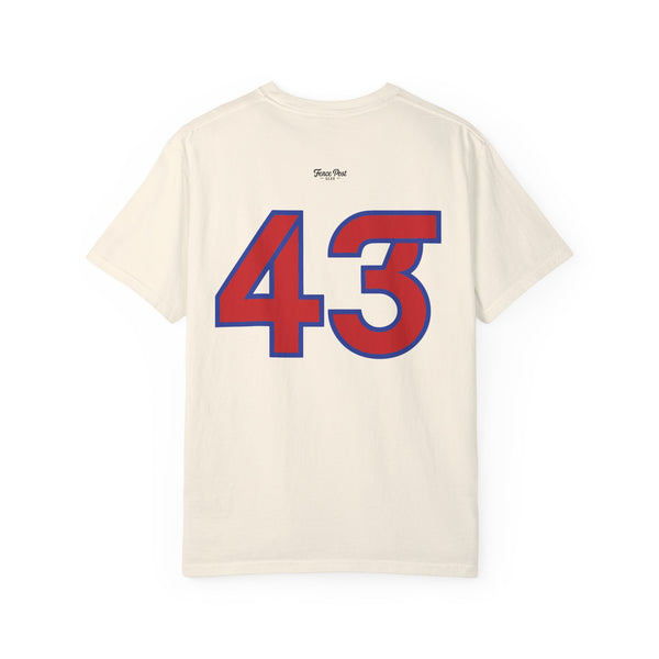 43 Official - Unisex Garment-Dyed T-shirt