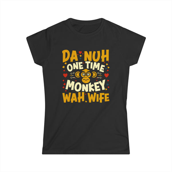 Monkey Wife - Women's Softstyle T-Shirt