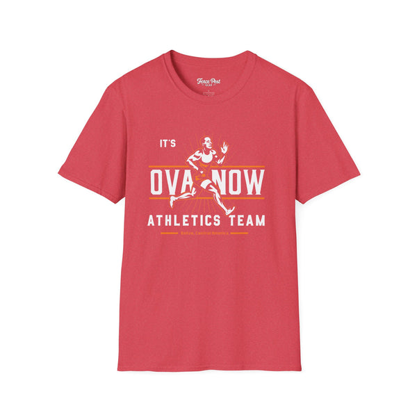 It's Ova Now Athletics - Unisex Softstyle T-Shirt