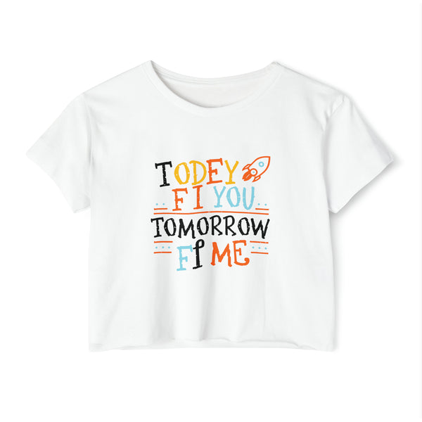 Todey - Women's Festival Crop Top T-Shirt