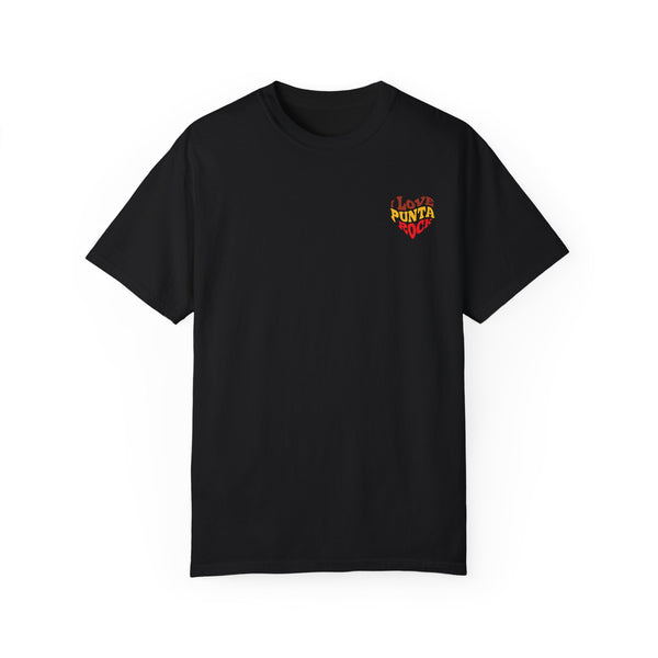 I Love Punta Rock - Unisex Garment-Dyed T-shirt