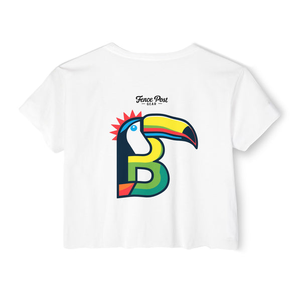 Betta Belize It - Women's Festival Crop Top T-Shirt