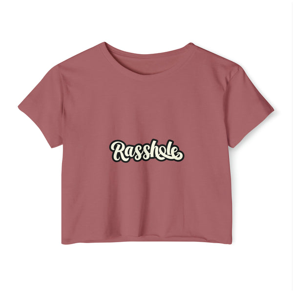 Rasshole - Women's Festival Crop Top T-Shirt