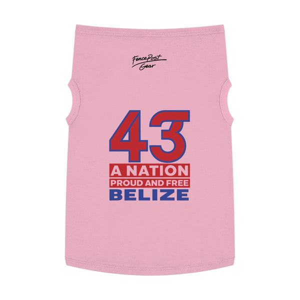 43 Proud and Free - Pet Tank Top
