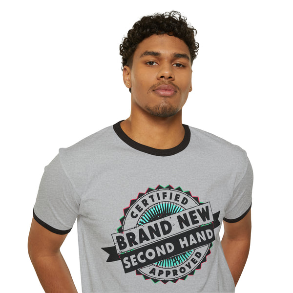 Brand New Second Hand - Unisex Cotton Ringer T-Shirt