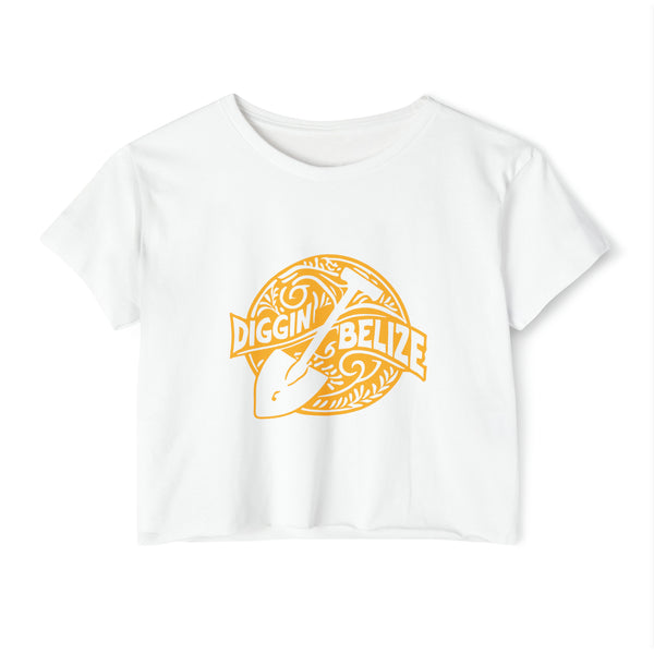 Diggin Belize - Women's Festival Crop Top T-Shirt