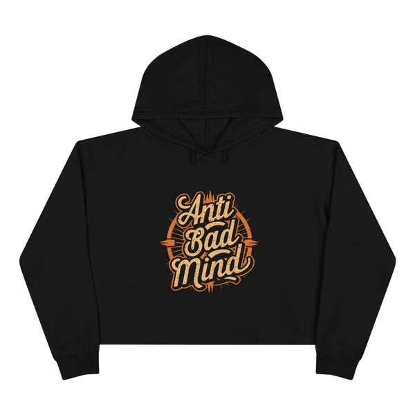 Anti-Badmind Crop Hoodie
