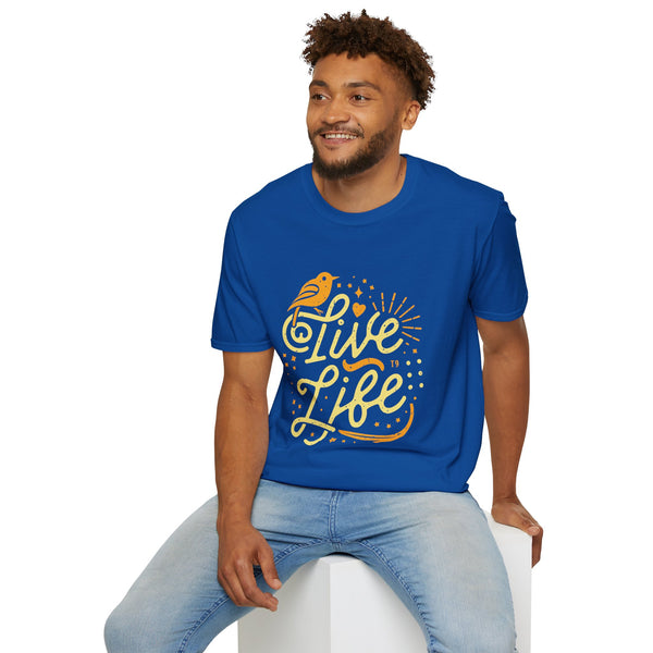 Live Life - Unisex Softstyle T-Shirt