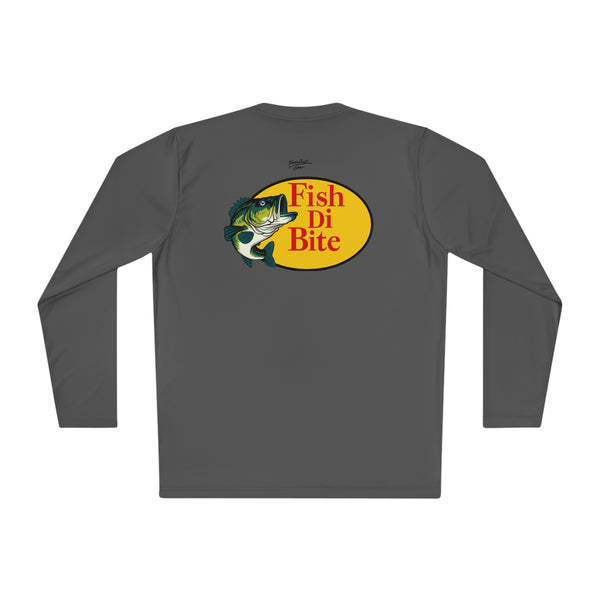 Fish Di Bite Reversed - Unisex Lightweight Long Sleeve T-Shirt