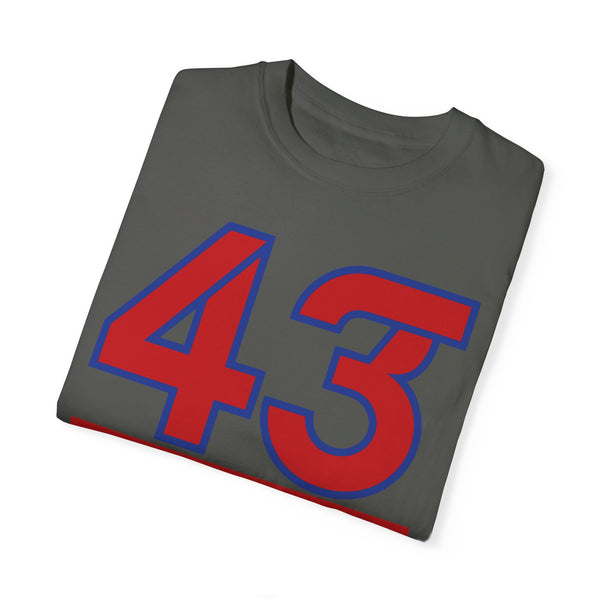 43 Official - Unisex Garment-Dyed T-shirt