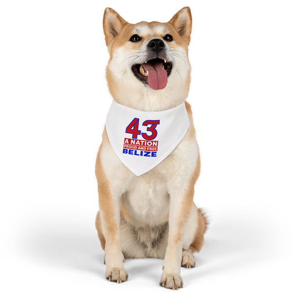 43 Proud and Free - Pet Bandana Collar