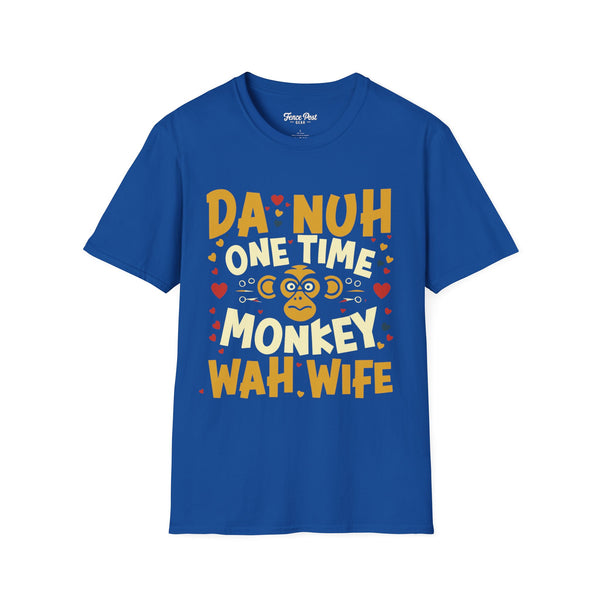 Monkey Wife - Unisex Softstyle T-Shirt