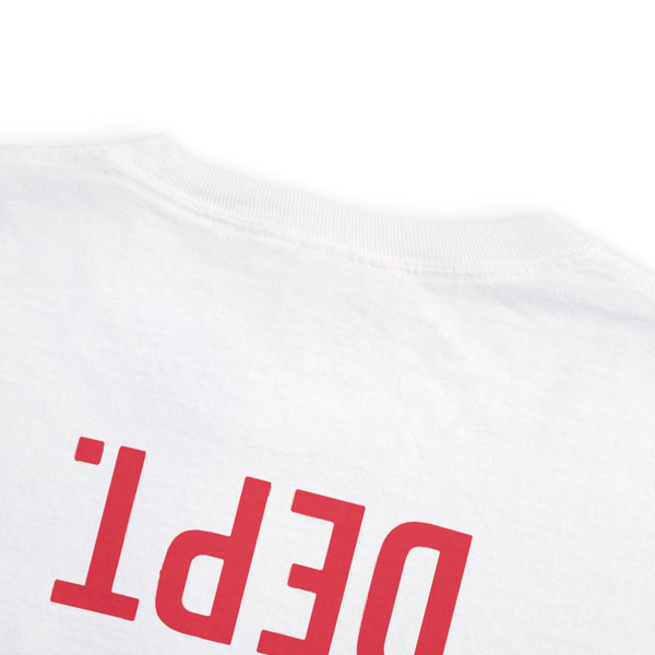 Garifuna Dept Red - Unisex Garment-Dyed Pocket T-Shirt