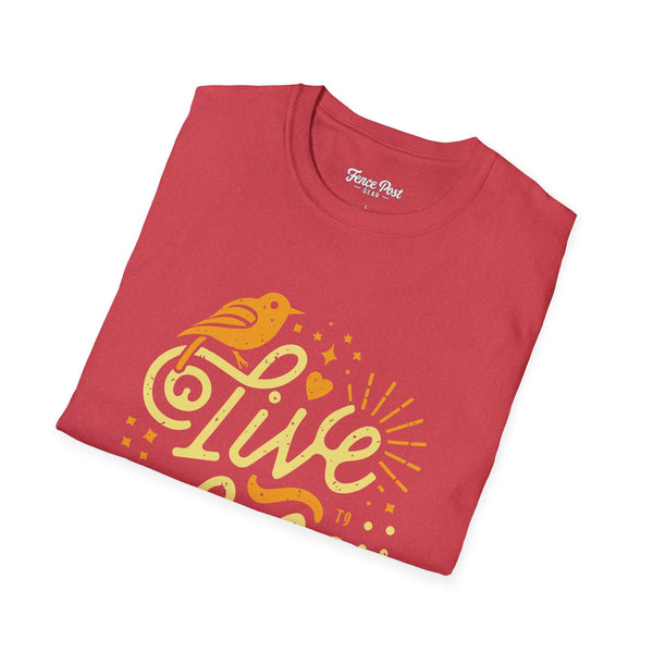 Live Life - Unisex Softstyle T-Shirt