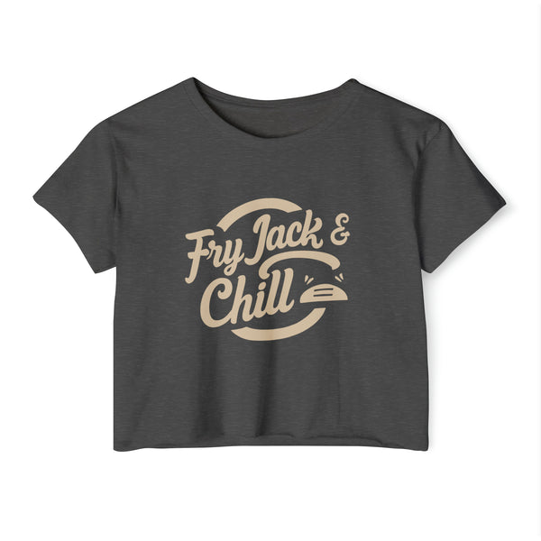 Jack and Chill - Women's Festival Crop Top T-Shirt