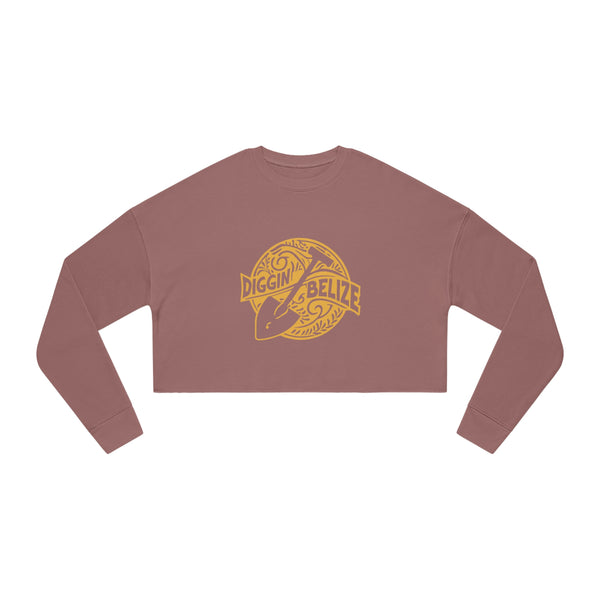 Diggin Belize - Women's Cropped Sweatshirt