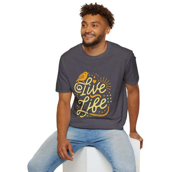 Live Life - Unisex Softstyle T-Shirt