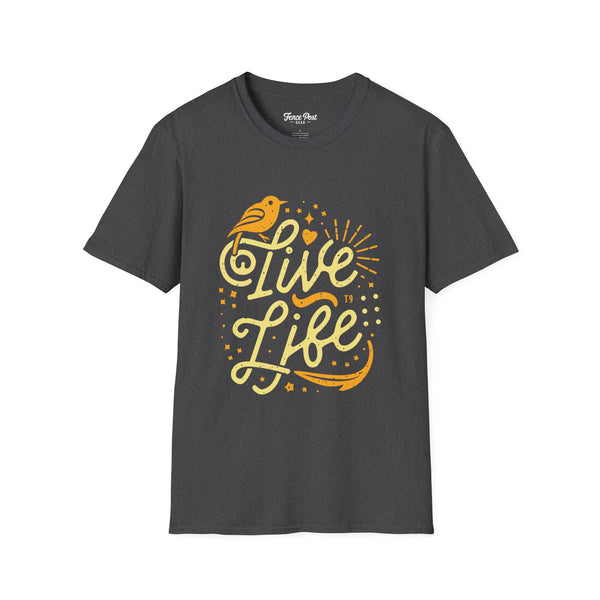 Live Life - Unisex Softstyle T-Shirt