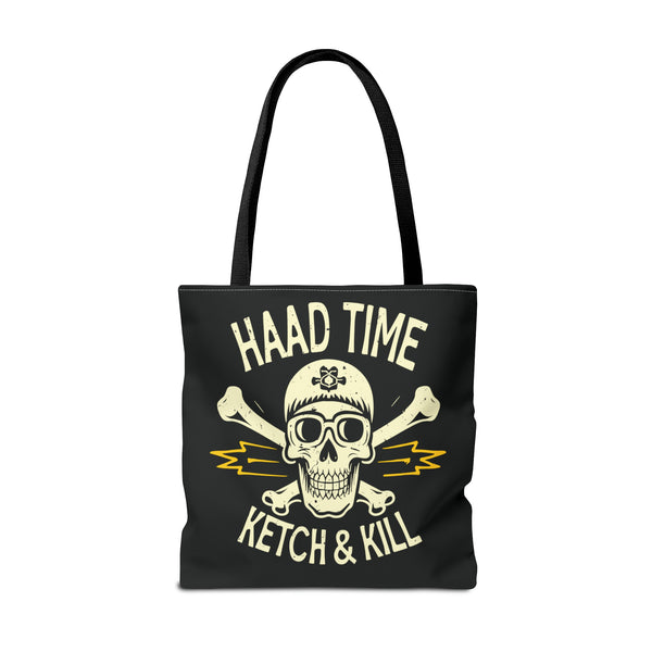 Haad Time - Black Tote Bag