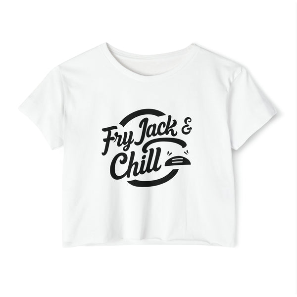 Jack and Chill - Women's Festival Crop Top T-Shirt