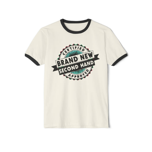 Brand New Second Hand - Unisex Cotton Ringer T-Shirt