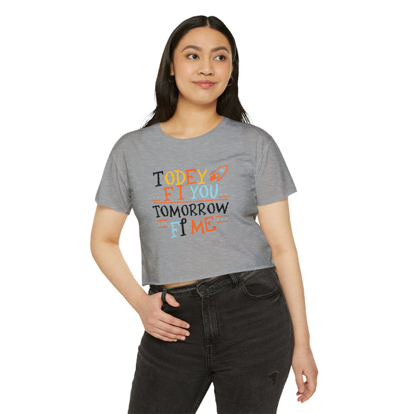 Todey - Women's Festival Crop Top T-Shirt
