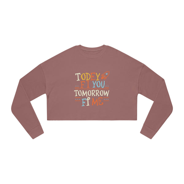 Todey - Women's Cropped Sweatshirt