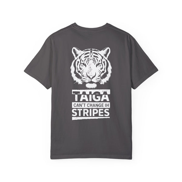 Taiga Stripes - Unisex Garment-Dyed T-shirt
