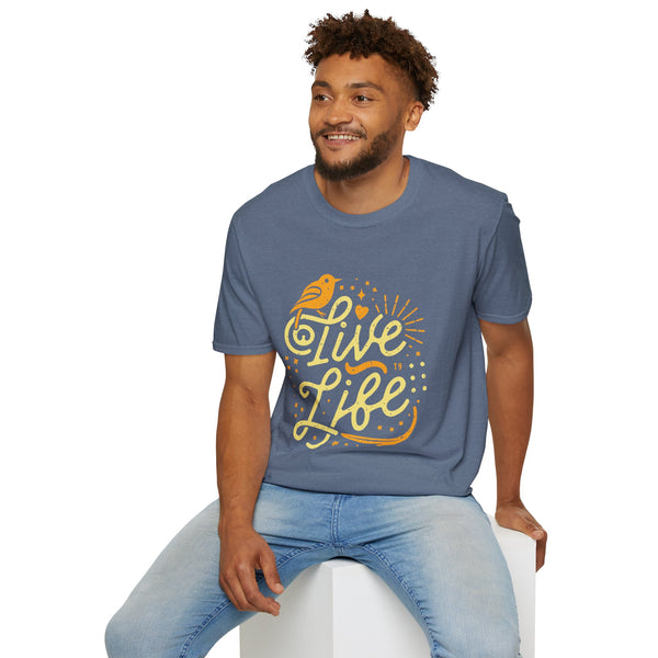 Live Life - Unisex Softstyle T-Shirt