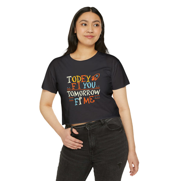 Todey - Women's Festival Crop Top T-Shirt