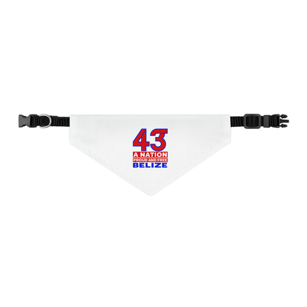 43 Proud and Free - Pet Bandana Collar