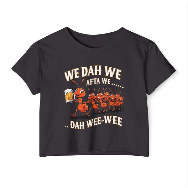 We Dah We - Women's Festival Crop Top T-Shirt