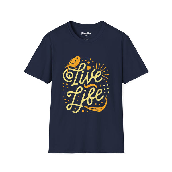 Live Life - Unisex Softstyle T-Shirt