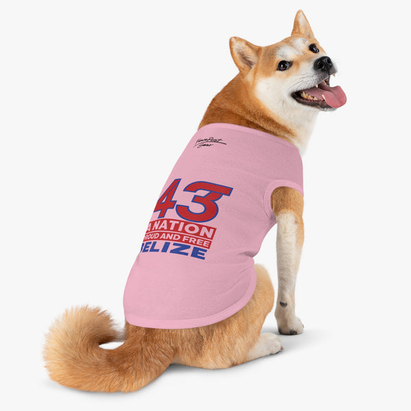43 Proud and Free - Pet Tank Top