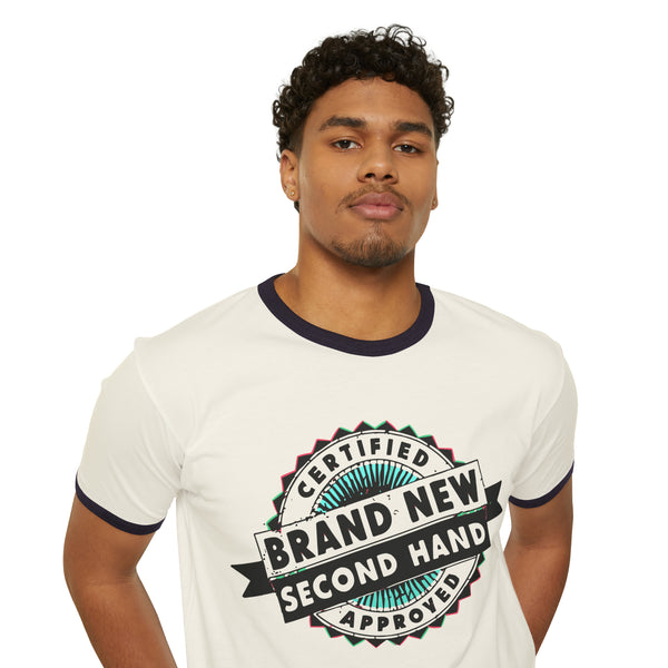 Brand New Second Hand - Unisex Cotton Ringer T-Shirt