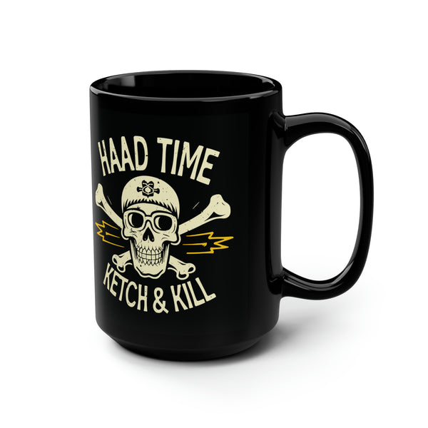 Haad Time - Black Mug, 15oz