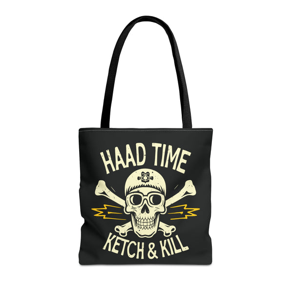 Haad Time - Black Tote Bag