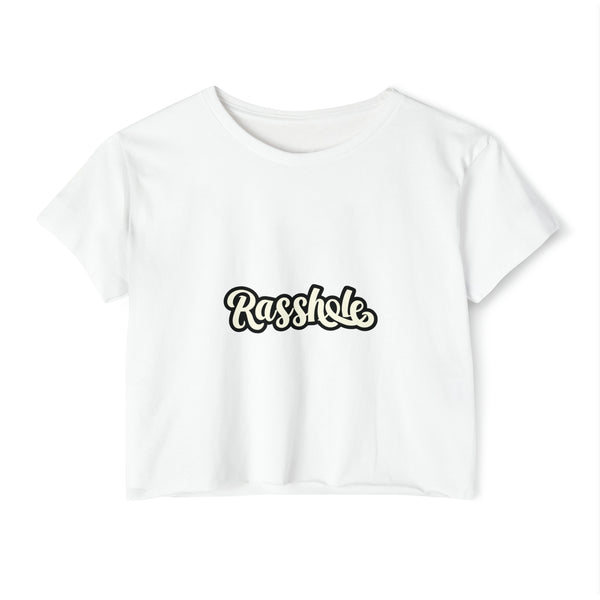 Rasshole - Women's Festival Crop Top T-Shirt
