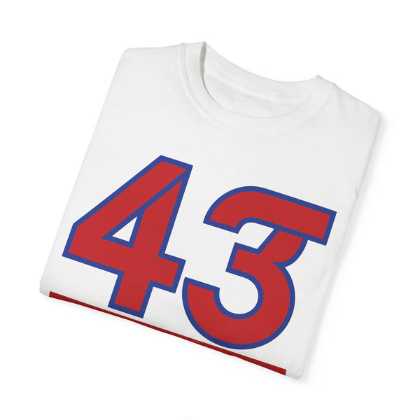 43 Official - Unisex Garment-Dyed T-shirt